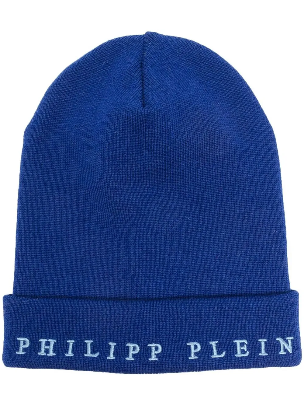 

Philipp Plein gorro con logo bordado - Azul