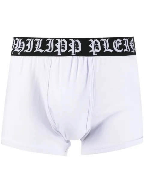 Philipp Plein Cueca boxer TM com logo no cós