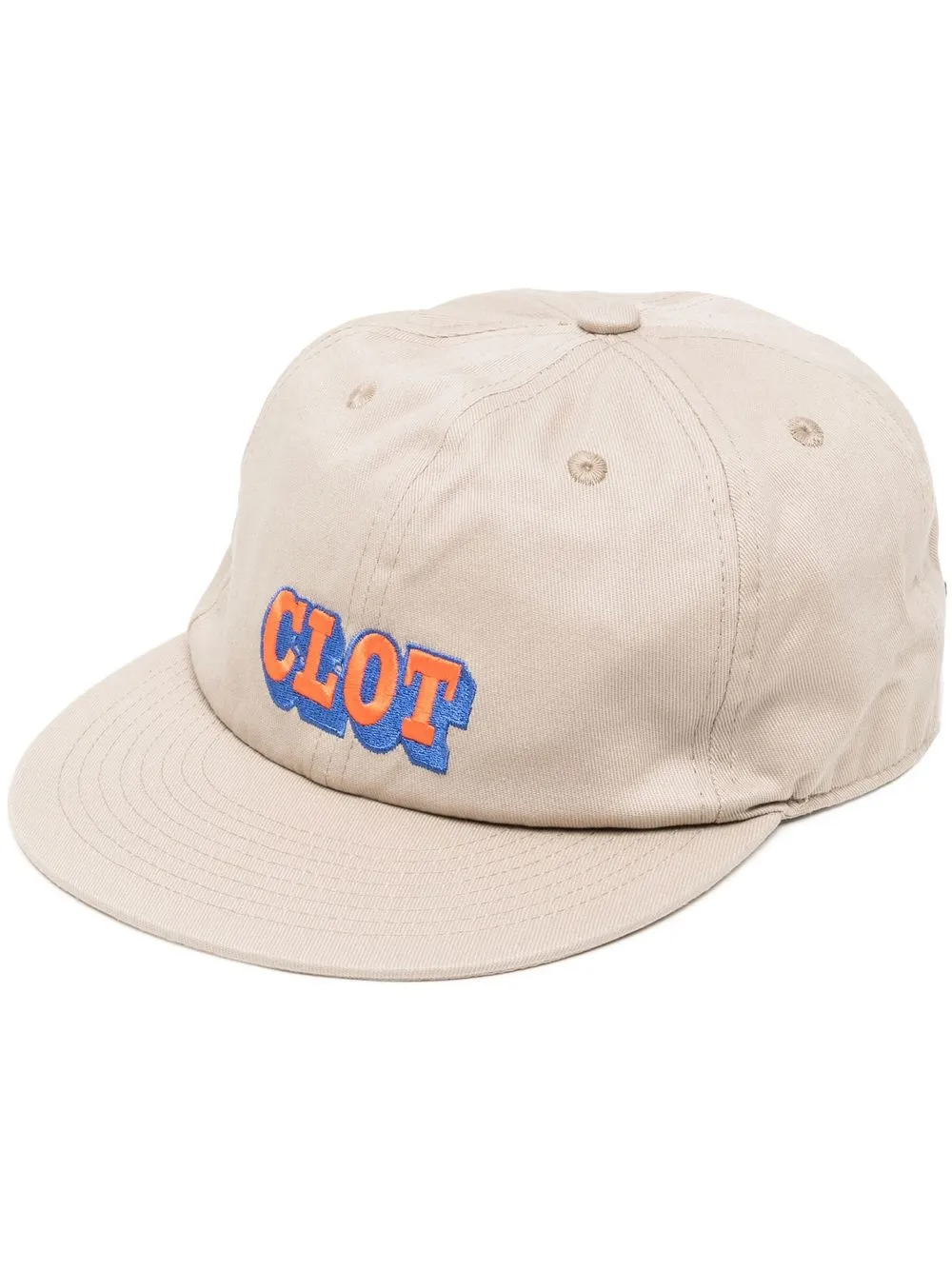 

CLOT gorra con logo bordado - Neutro