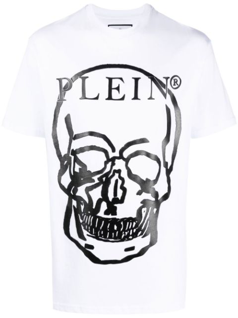 Philipp Plein skull-print short-sleeved T-shirt Men