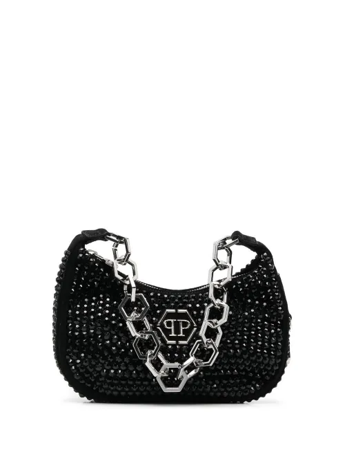 Sac à main à ornements en cristal - Philipp Plein - Modalova