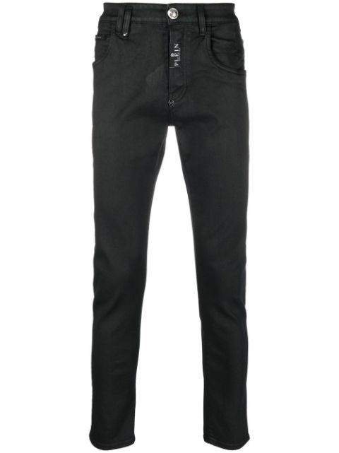 Philipp Plein skull-patch skinny-cut jeans Men