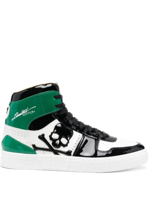 Philipp Plein Skull lace-up sneakers Men