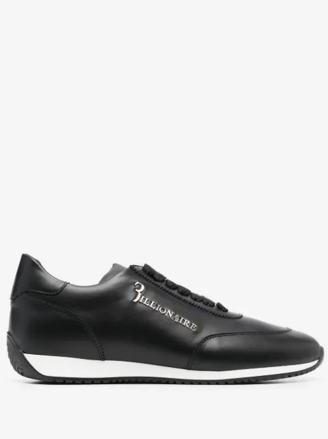 Billionaire calf-leather low-top sneakers