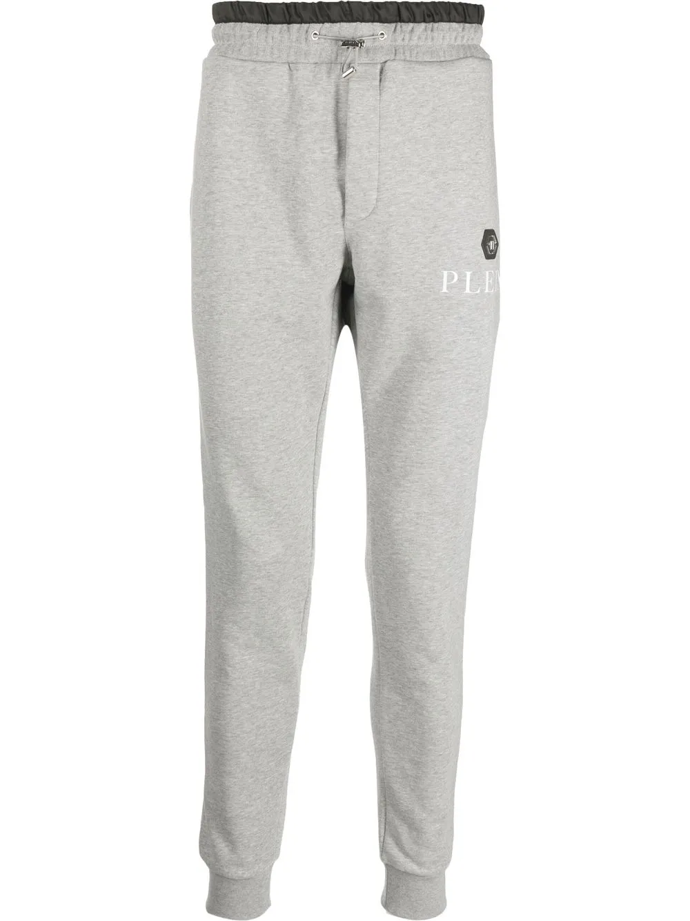 

Philipp Plein logo-patch track pants - Grey