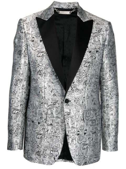 Philipp Plein Lord Fit single-breasted blazer