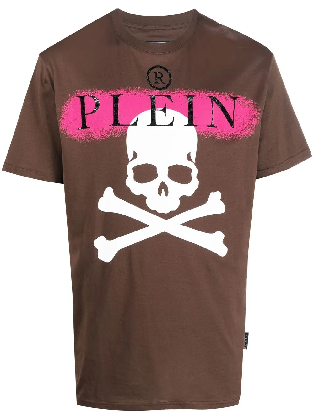 

Philipp Plein playera con calaveras estampadas - Marrón