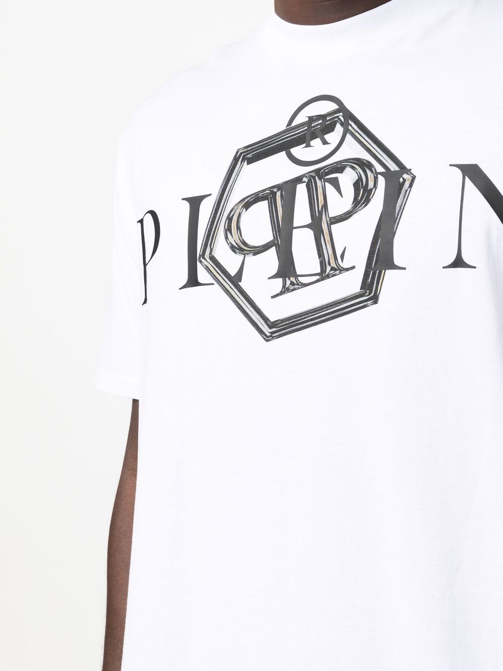 Philipp Plein logo-print cotton T-shirt Men