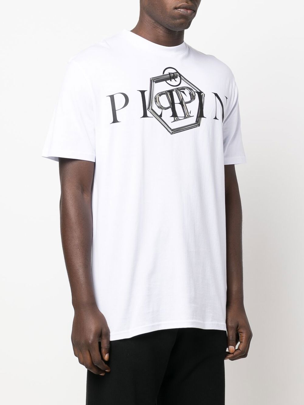 Philipp Plein logo-print cotton T-shirt Men