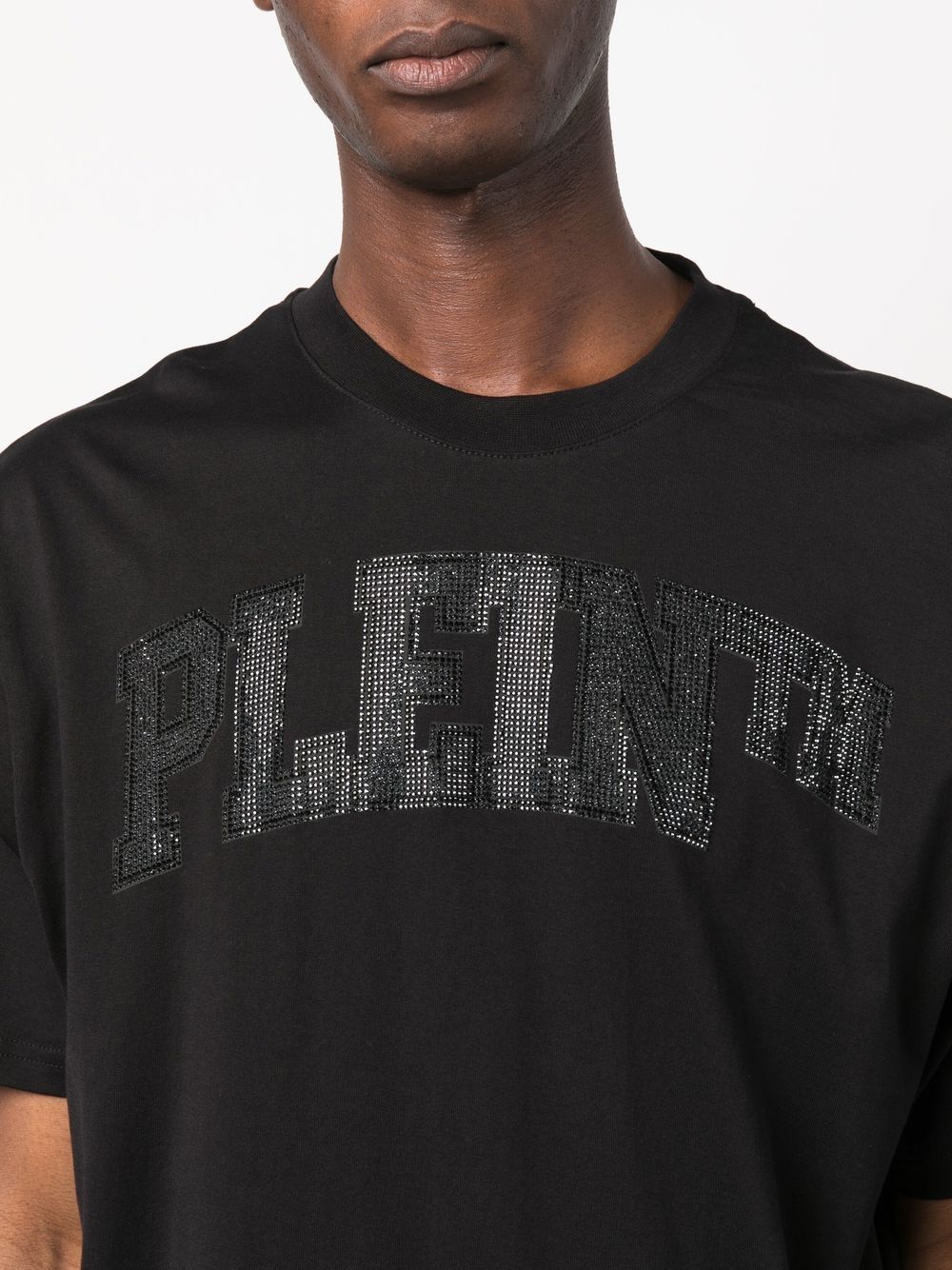 Philipp Plein Stones logo-embellished T-shirt Men