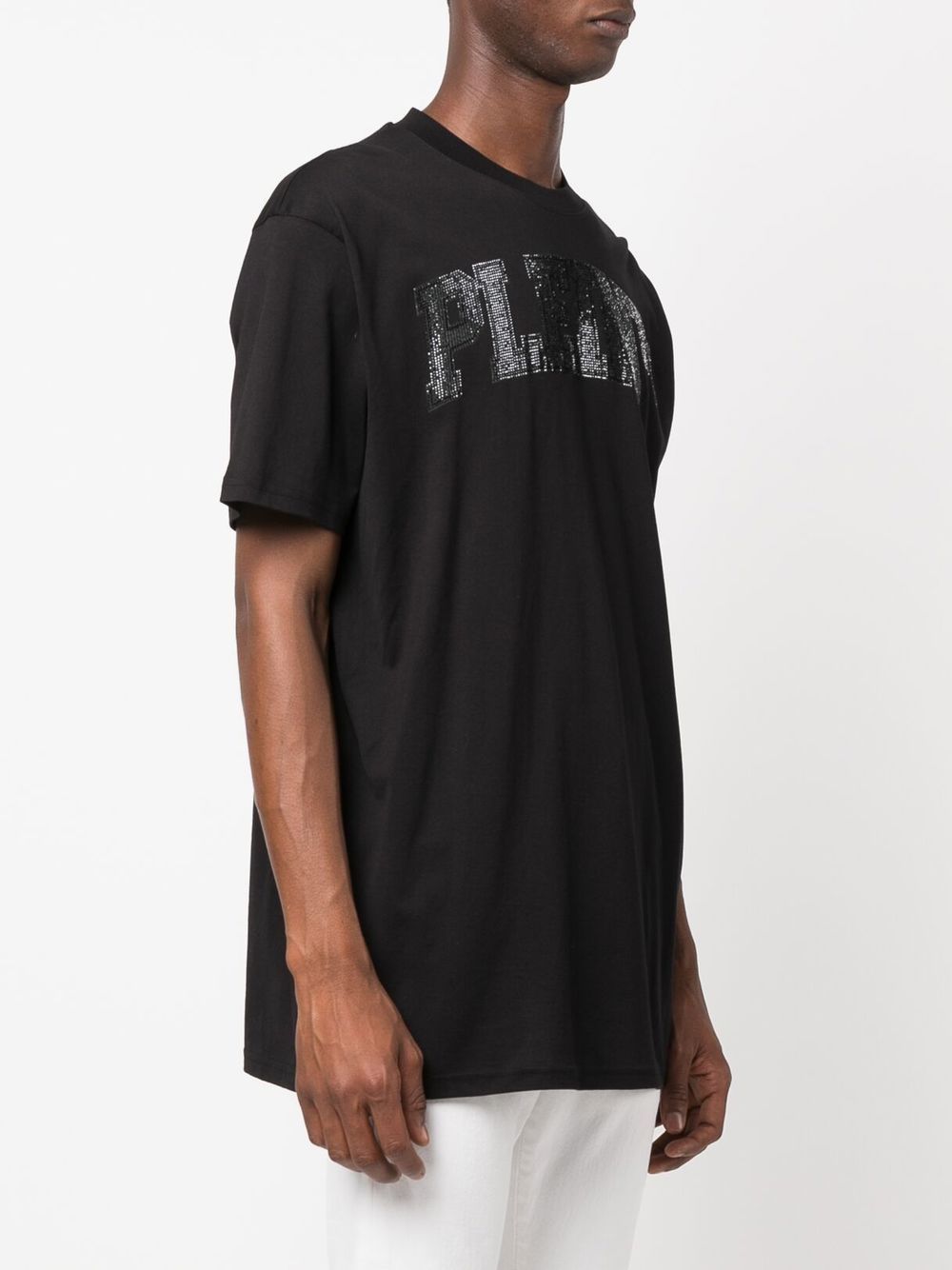 Philipp Plein Stones logo-embellished T-shirt Men