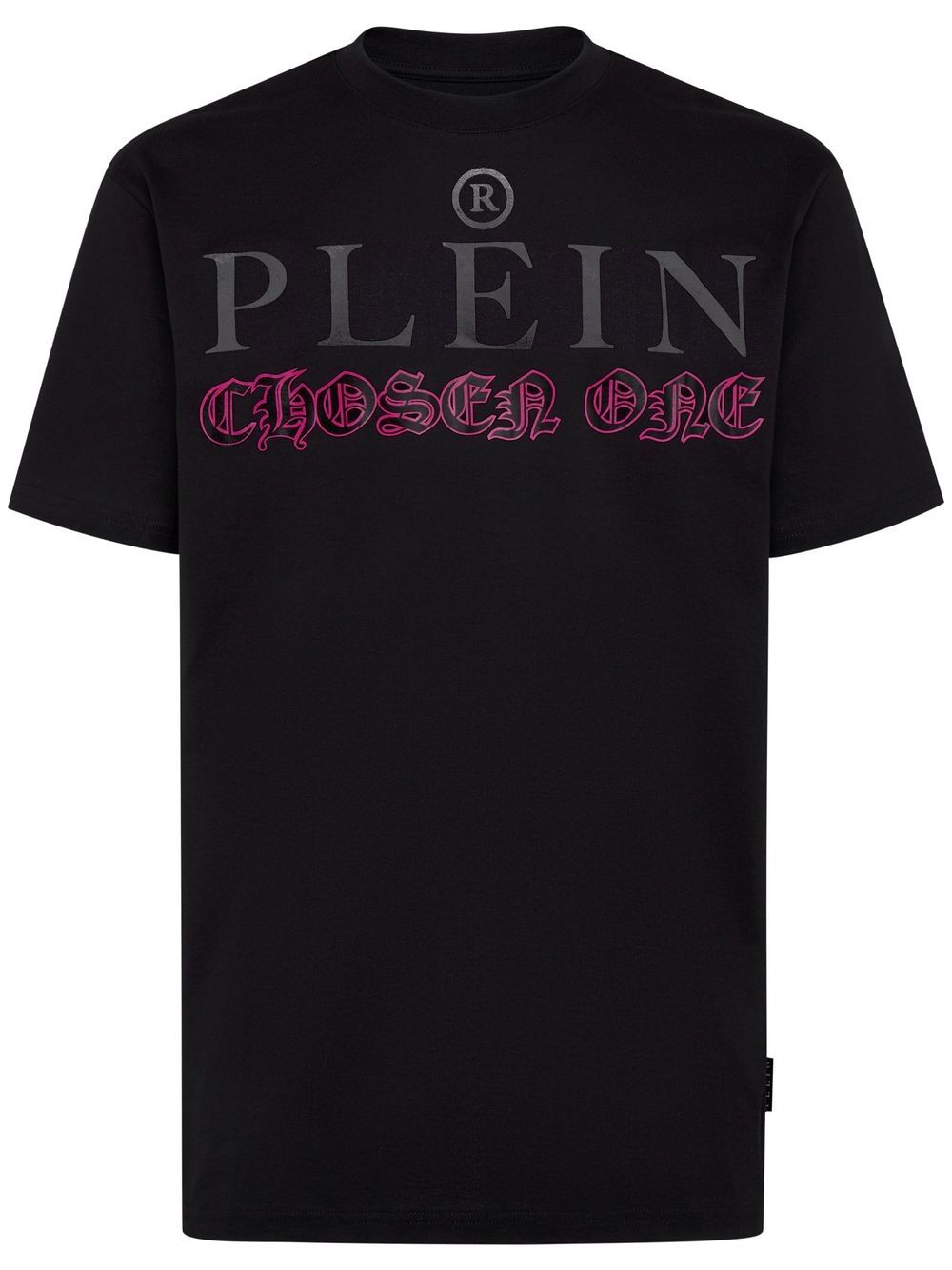 

Philipp Plein playera con logo estampado en el pecho - Negro