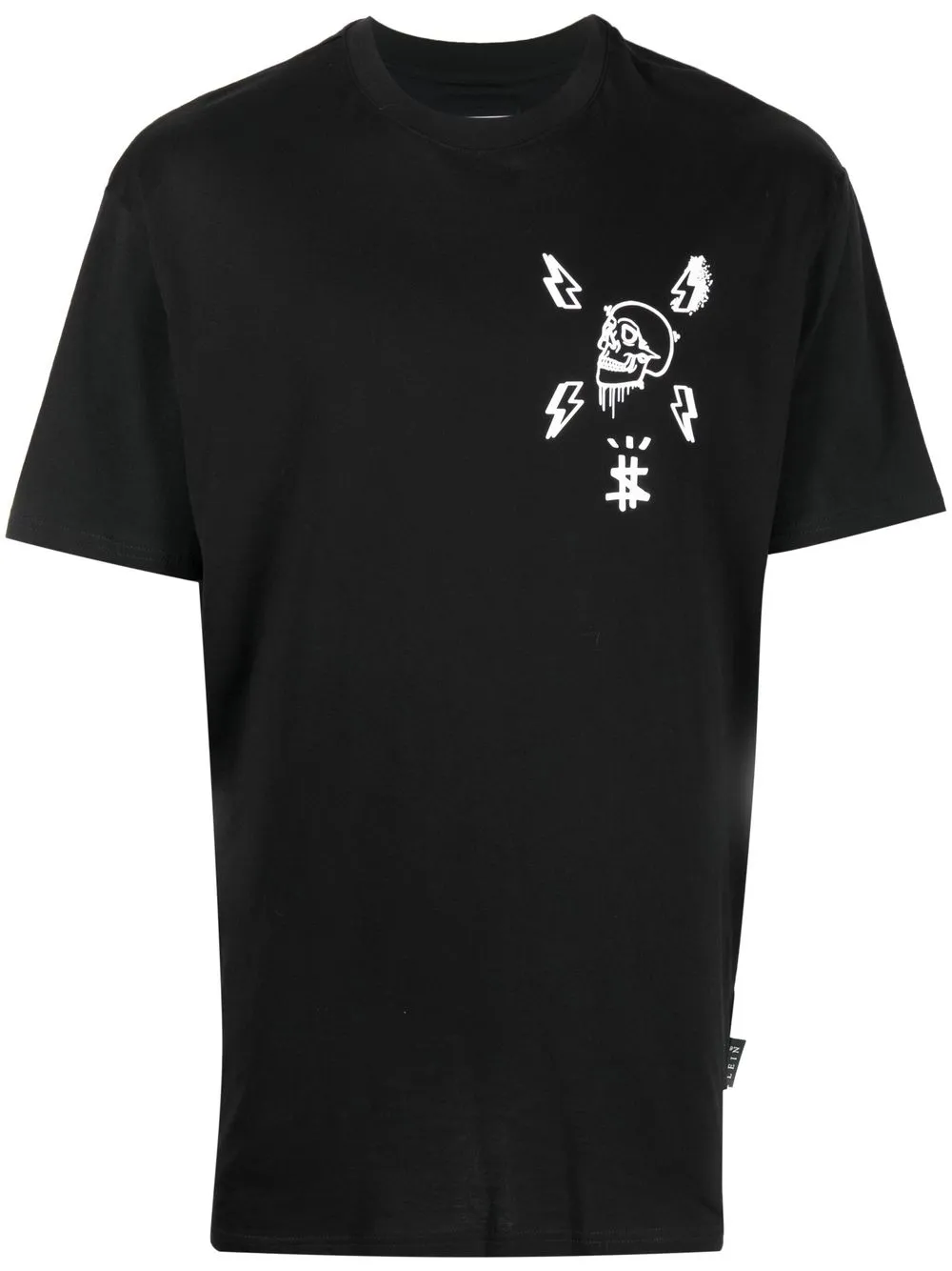 

Philipp Plein playera con estampado Skull - Negro