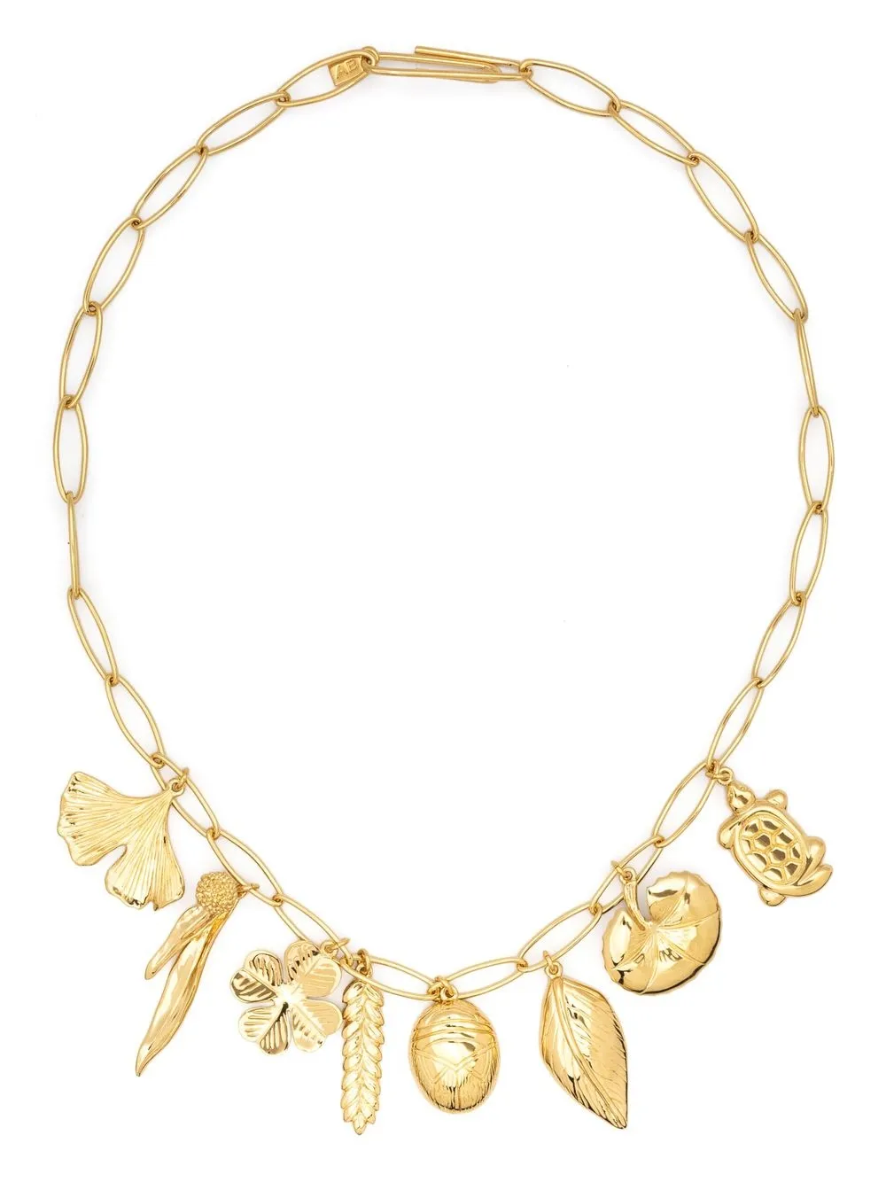 

Aurelie Bidermann collar con detalle de dije - Dorado