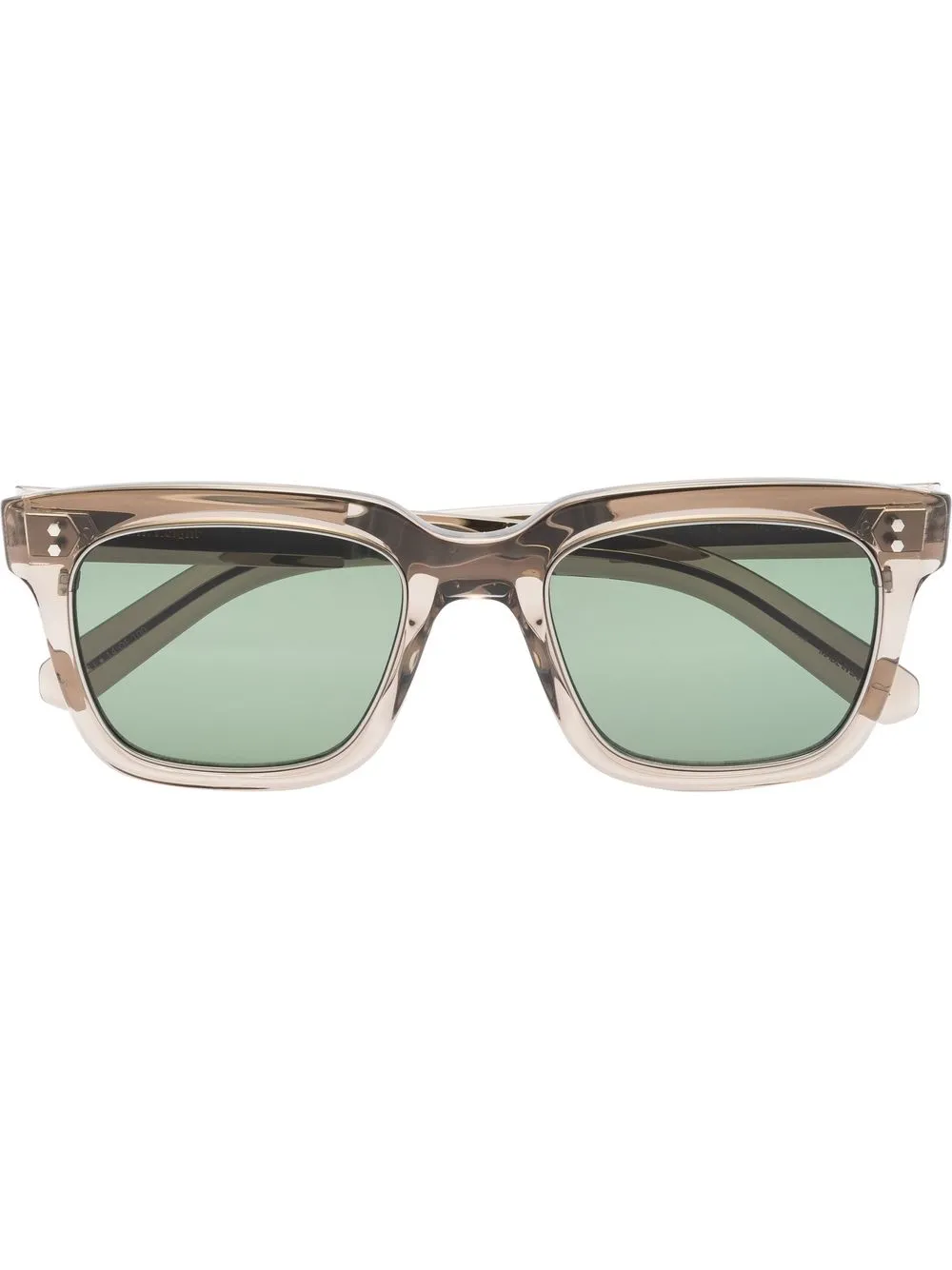 

Garrett Leight lentes de sol con armazón cuadrada - Gris