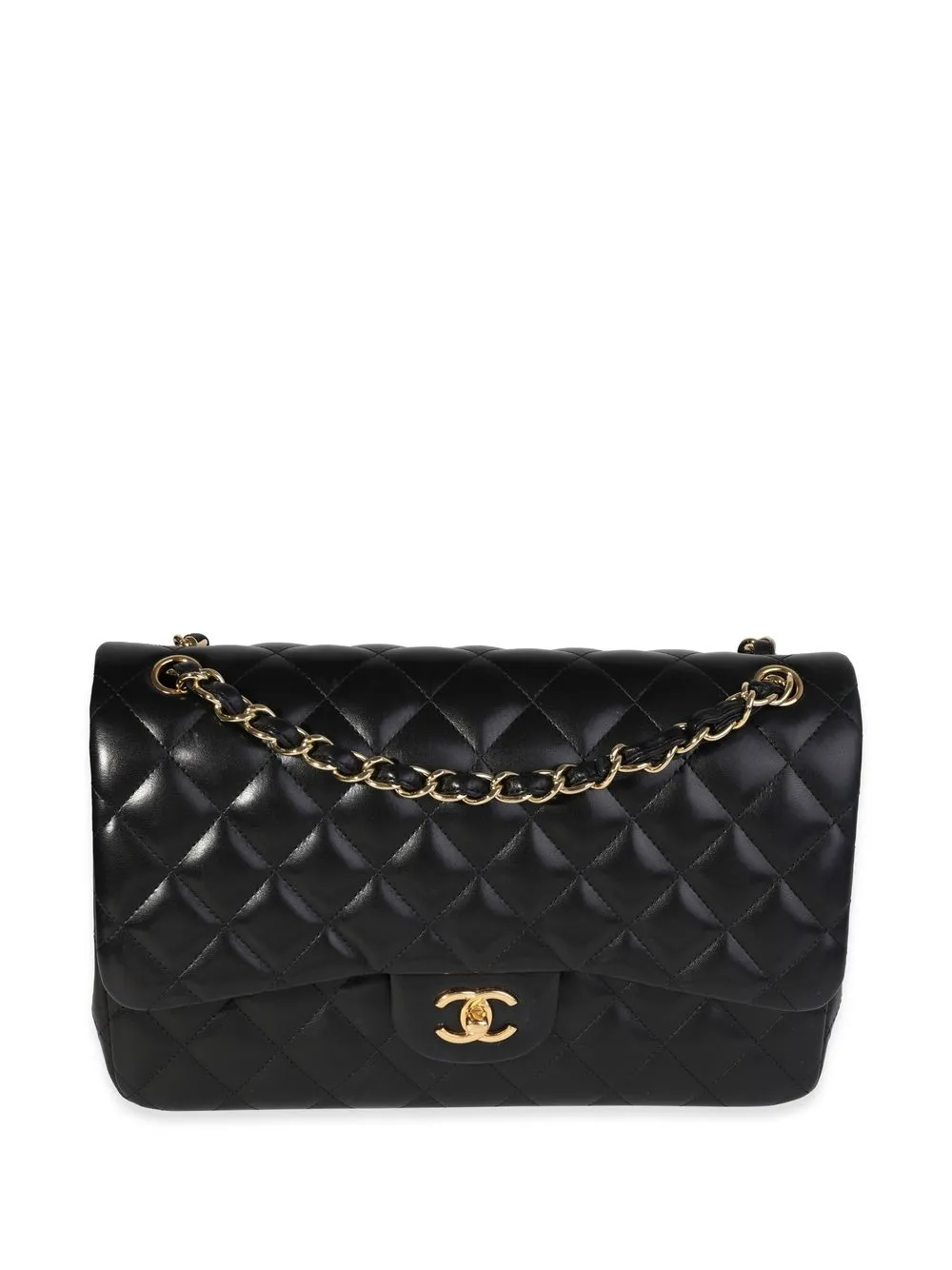 

Chanel Pre-Owned bolsa de hombro Double Flap Jumbo - Negro