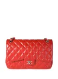 CHANEL Pre-Owned Jumbo Double Flap shoulder bag - Red
