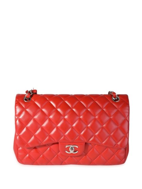 HOT SALE CHANEL Jumbo Double Flap shoulder bag Women