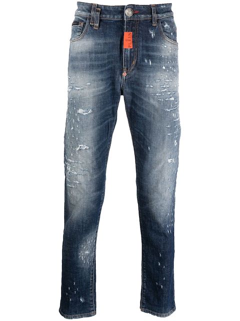 Philipp Plein Jeans mit geradem Bein