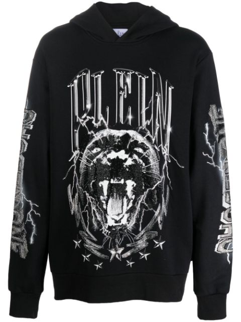 Philipp Plein graphic-print hoodie Men