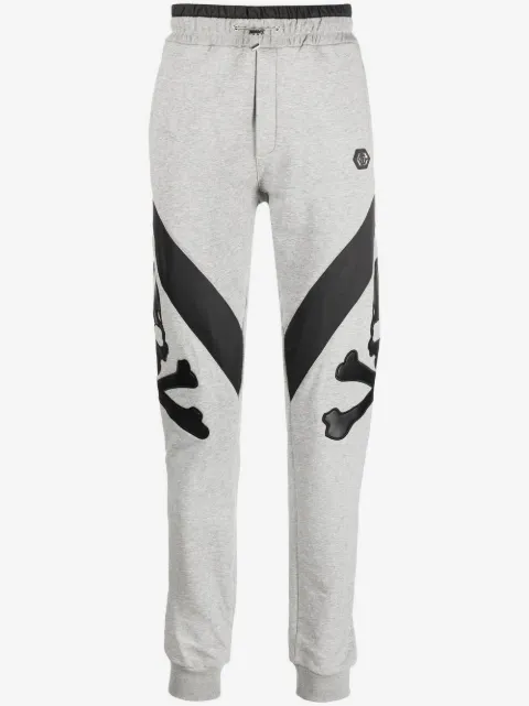 Philipp Plein skull-print track pants