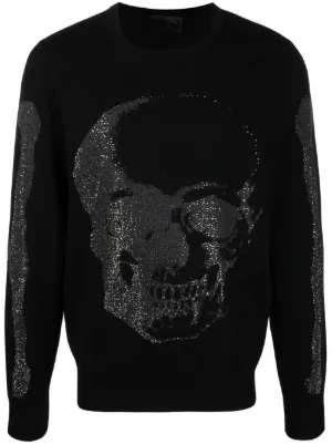 Philipp plein 2025 sweater skull