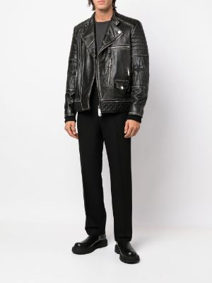 Philipp Plein（フィリッププレイン）レザージャケット - FARFETCH