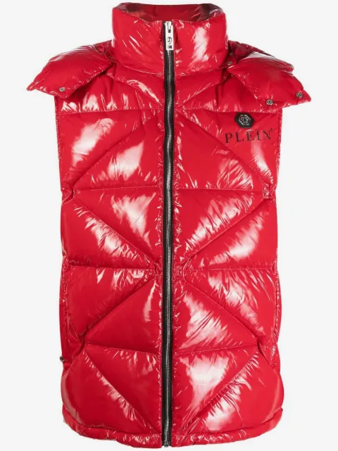 Philipp Plein quilted padded gilet