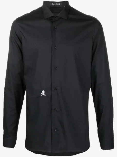 Philipp Plein shirt Sugar Daddy cut LS Skull