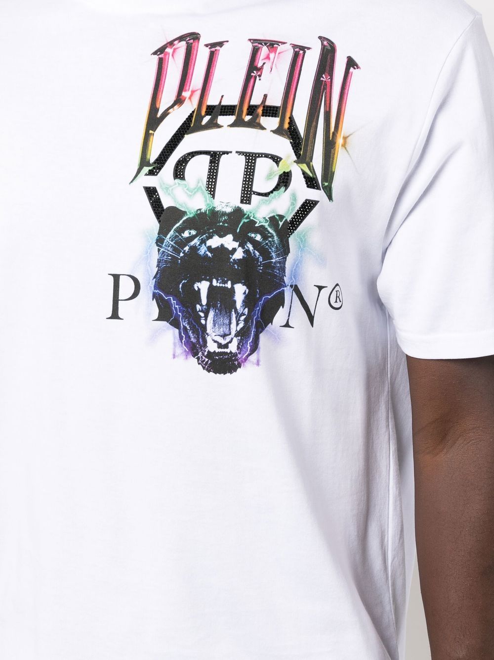 Philipp Plein logo-print short-sleeved T-shirt Men