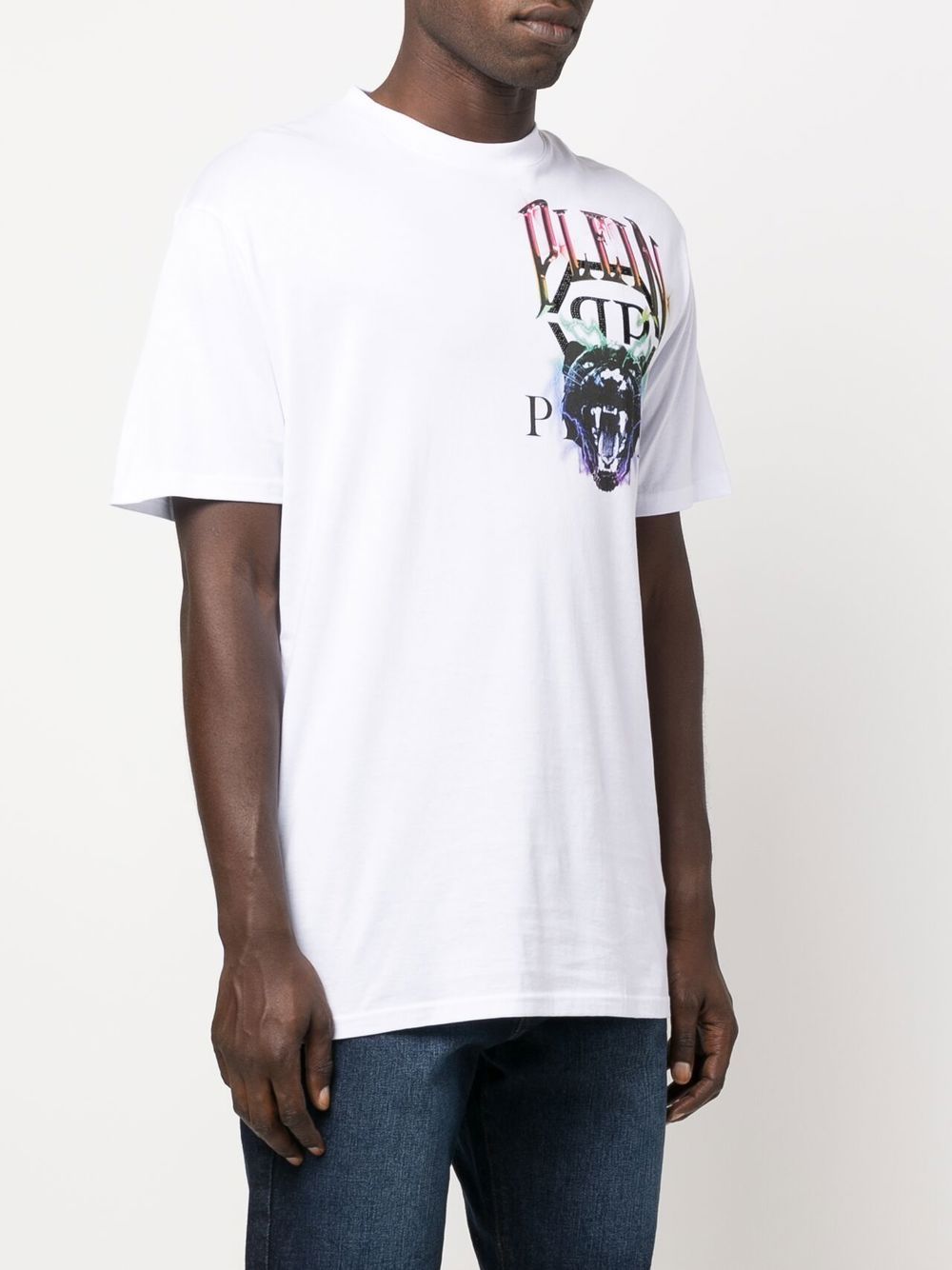 Philipp Plein logo-print short-sleeved T-shirt Men