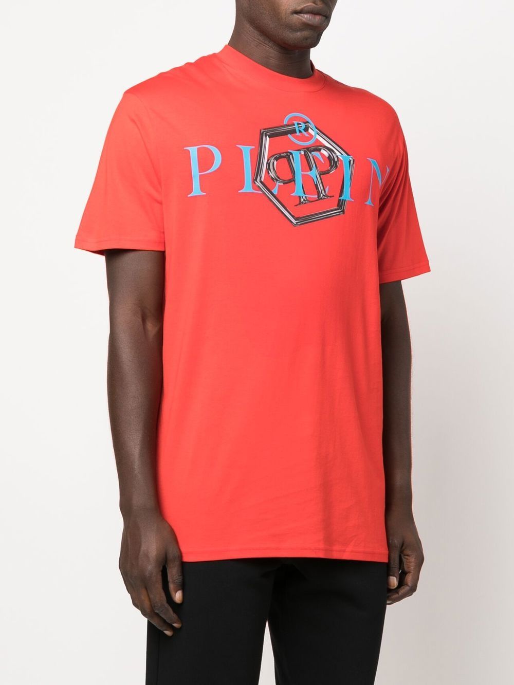 Philipp Plein logo-print short-sleeved T-shirt Men