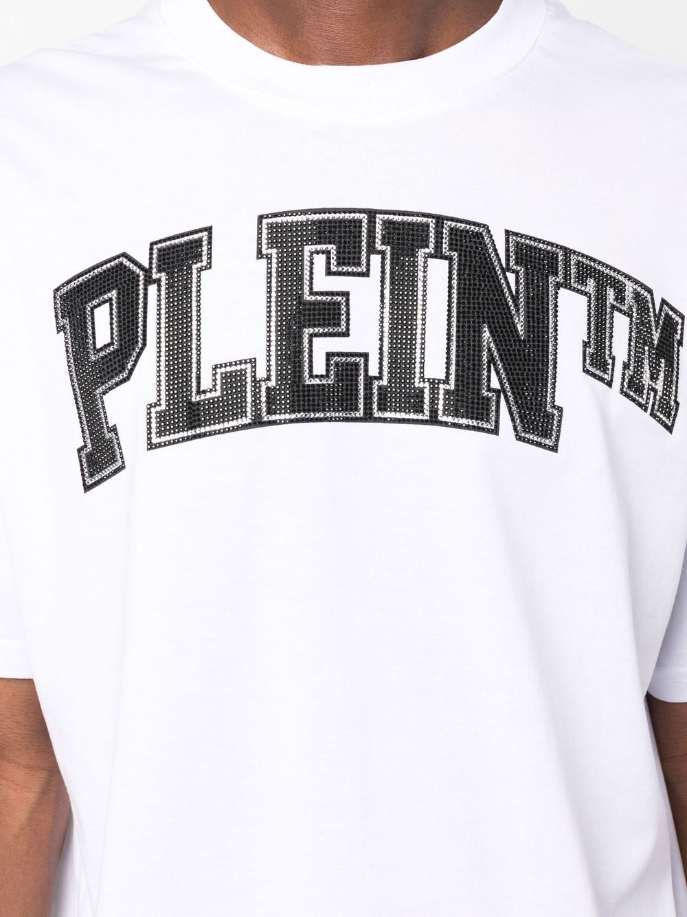 Philipp Plein Stones logo-embellished T-shirt Men