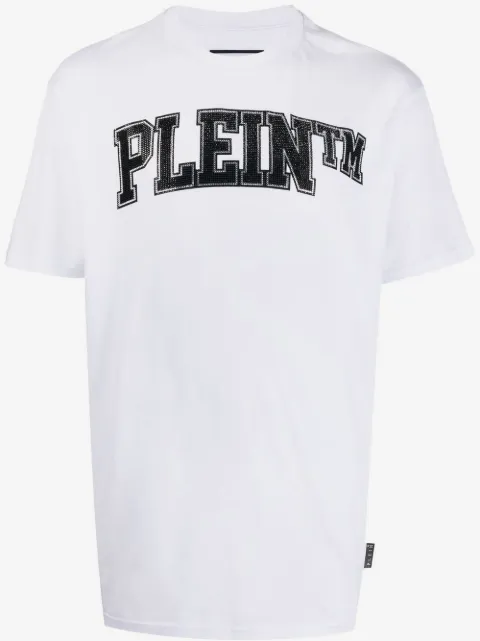 Philipp Plein Stones logo-embellished T-shirt