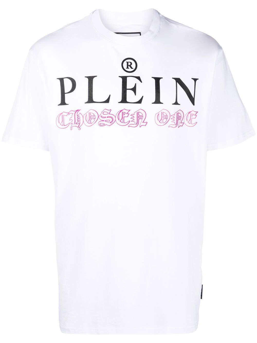 Philipp Plein logo-print detail T-shirt Men