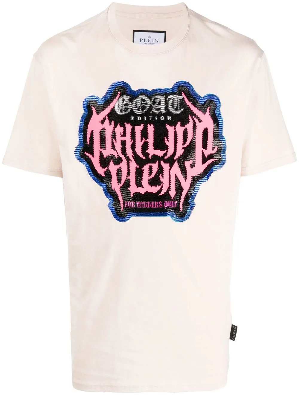 

Philipp Plein logo-print short-sleeve T-shirt - Neutrals