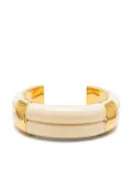 Aurelie Bidermann polished-finish open-back bangle - Gold