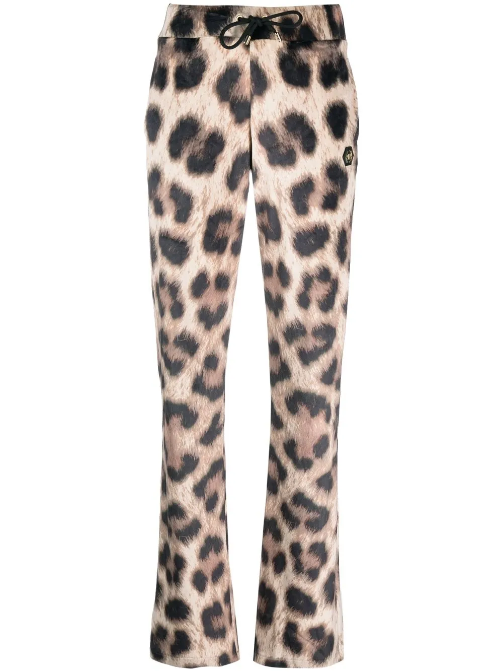 

Philipp Plein pants con estampado de leopardo - Marrón