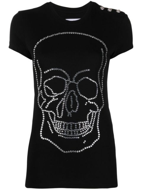 Philipp Plein crystal-embellished T-shirt Women