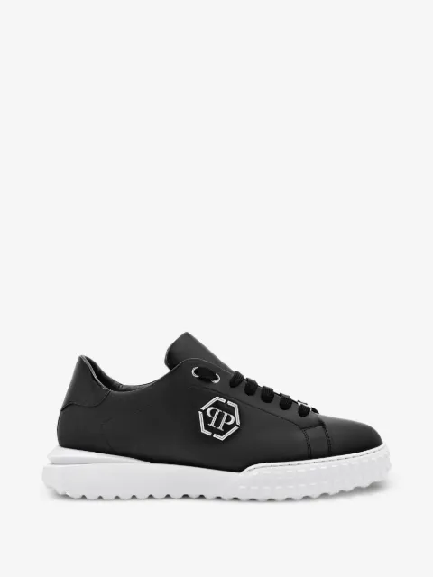 Philipp Plein leather sneakers