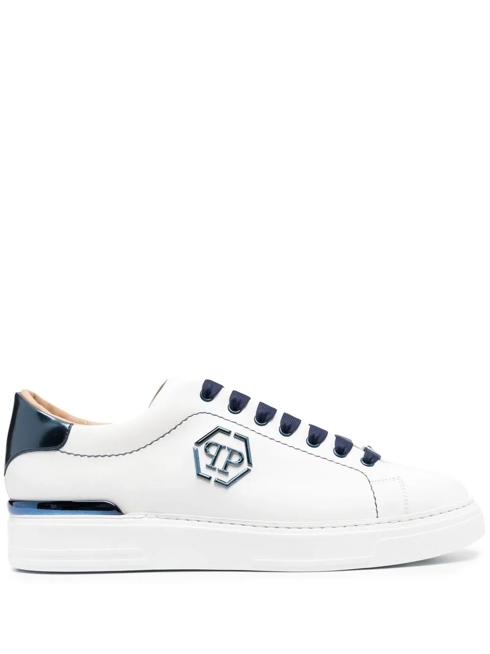 

Philipp Plein logo-plaque low-top sneakers - White