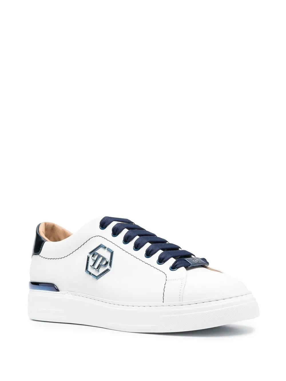 Philipp Plein logo-plaque low-top Sneakers - Farfetch