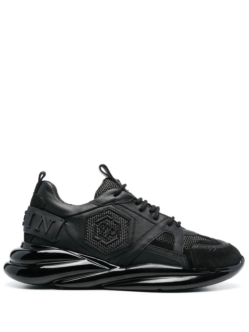 

Philipp Plein Runner lace-up trainers - Black