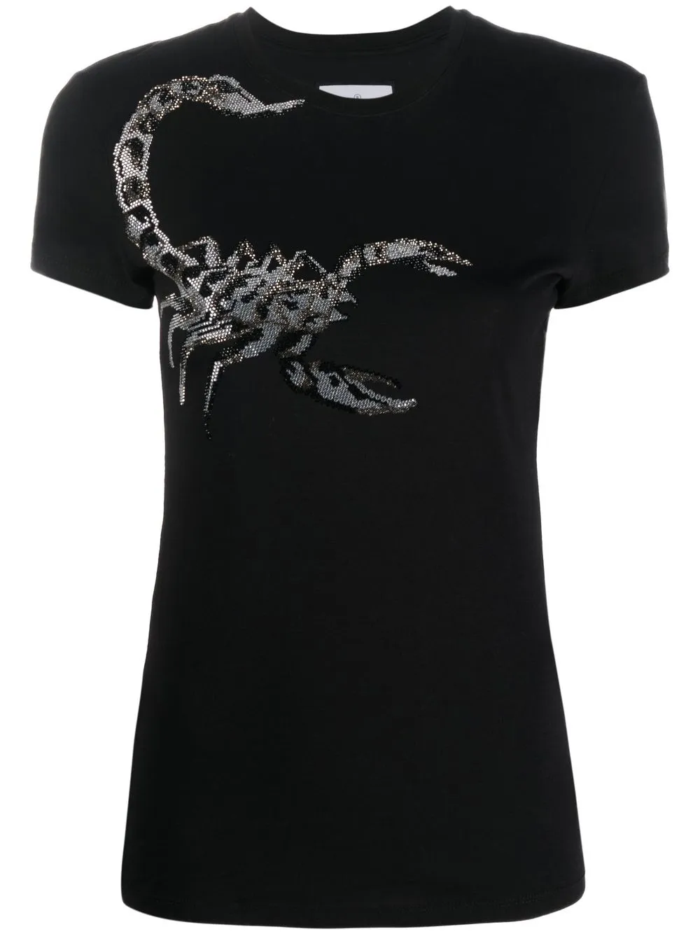 

Philipp Plein playera con detalles de strass - Negro