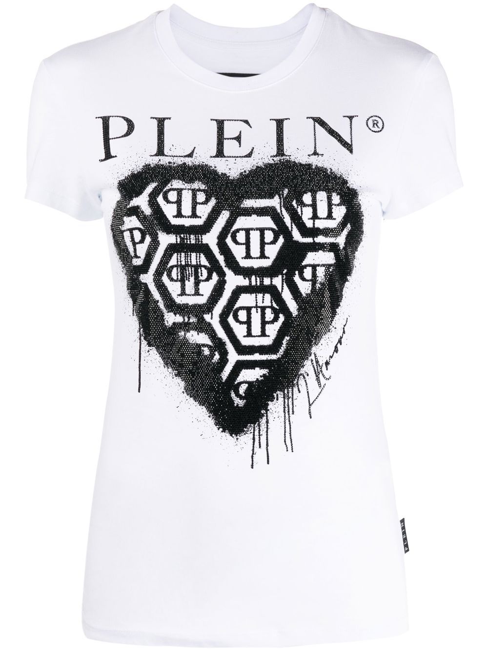 Philipp Plein logo-print short-sleeve T-shirt Women