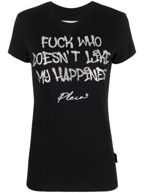 Philipp Plein Sexy Pure rhinestone-embellished T-shirt Women