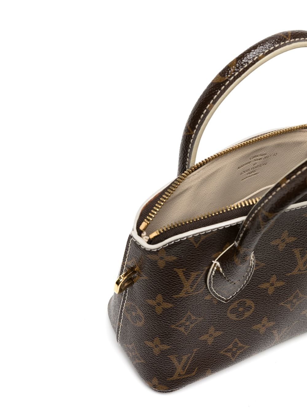 Louis Vuitton Limited Edition Monogram Canvas Fetish Lockit Bb in Brown