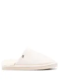 Calvin Klein logo-jacquard lined slippers - Neutrals