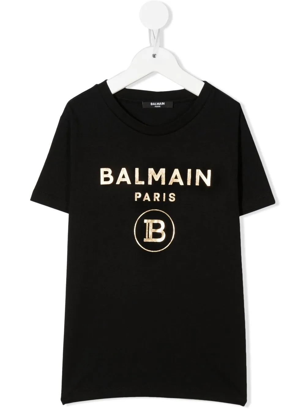 

Balmain Kids logo-print short-sleeve T-shirt - Black