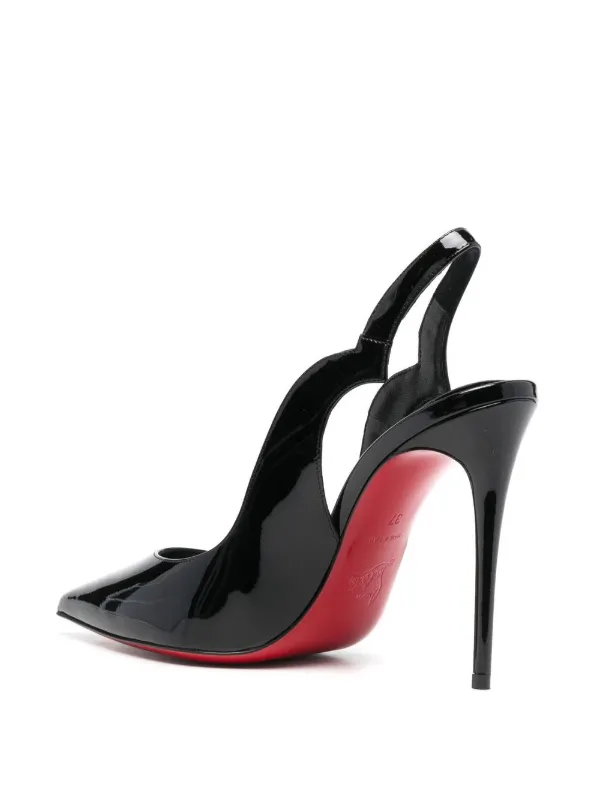 Christian Louboutin Hot Chick Slingback 110mm Pumps | Black